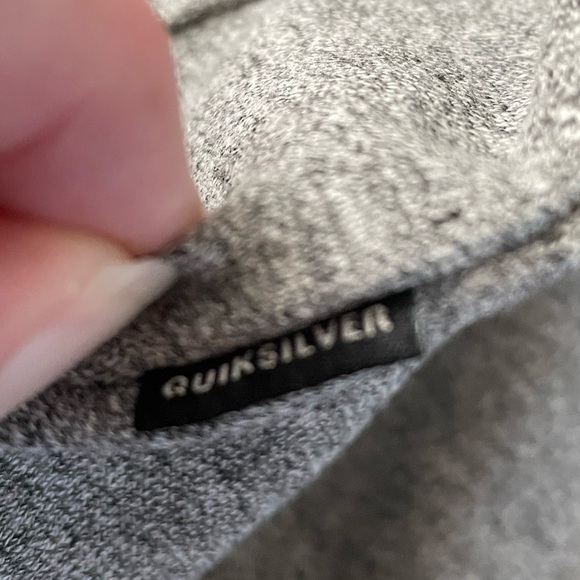 Quicksilver Full Zip Hoodie Sweatshirt Size M - Picture 5 of 8
